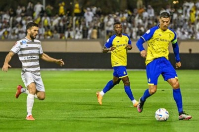 بثنائية رونالدو وتاليسكا..النصر يتمسك بأمل التتويج إثر فوزه على الطائي