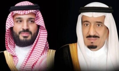 القيادة تهنئ رئيس إريتريا بذكرى استقلال بلاده