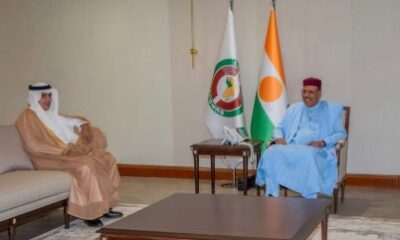 رئيس جمهورية النيجر يستقبل السفير الحربي