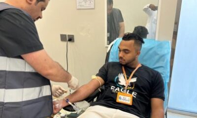 "المراح"….تُنظم حملة التبرع بالدم بالجرن 