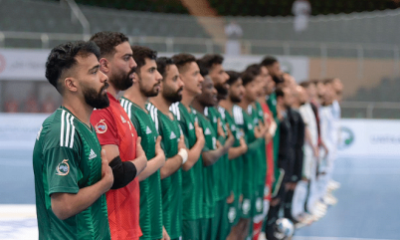 السعودية تتعادل مع الجزائر ضمن بطولة كأس العرب للصالات