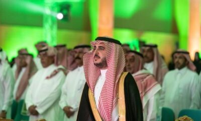 أميرِ منطقة الجوف ينوِّه برعاية القيادة الرشيدة لأبناء الوطن المتميزين