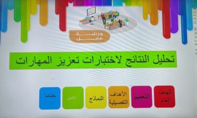 الابتدائية السابعة والأربعون بمكة تنفذ ورشة بعنوان "تحليل النتائج لاختبارات تعزيز المهارات "