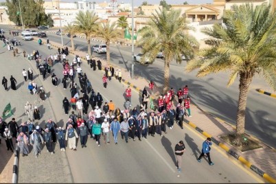 فرع وزارة الرياضة بالجوف يقيم عدد من الفعاليات احتفاء بيوم التأسيس 