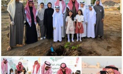 احتفالاً بالسعودية الخضراء: الأمير سعود بن نهار يدشن مبادرة التشجير