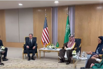 بدء اجتماع وزير الخارجية ونظيره الأمريكي لمناقشة الأوضاع في #غزة