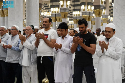 خلال الـ20 الأولى من رمضان .. أكثر من 20 مليون مصل في المسجد النبوي