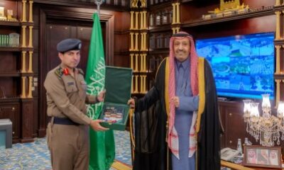 أمير الباحة يستقبل مدير الدفاع المدني ويتسلم تقرير عن الحالة المطرية