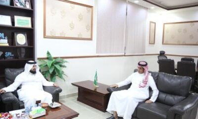 الجمعية الخيرية لرعاية الأيتام بنجران في زيارة لمدير البريد السعودي سبل  