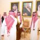 الأمير سعود بن نهار يستقبل منسوبي المحافظة والمراكز التابعة لها