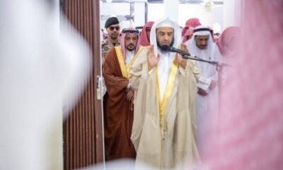 أمير القصيم يؤدي صلاة الميت على عضو لجنة الأهالي “سليمان الفهيد”