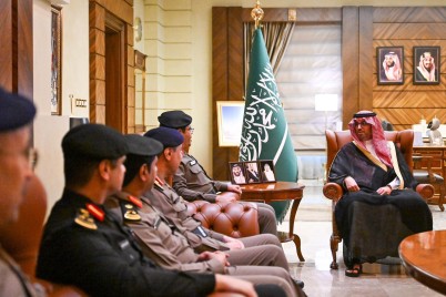 "محافظ جدة "يستقبل عددًا من قيادات القطاعات العسكرية بالمحافظة