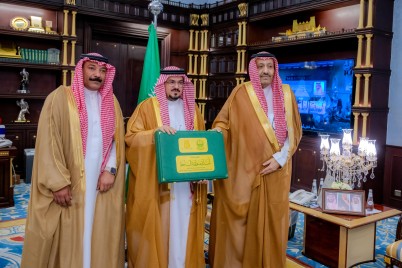 أمير الباحة يتسلم تقارير منجزات أمانة المنطقة