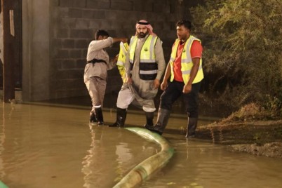 الجالي كميات الأمطار التي هطلت على أبها وتنومه عالية جداً