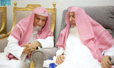 مفتي عام المملكة يستقبل الشيخ ابن حميد