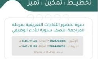 شعبة إدارة الأداء الوظيفي بتعليم مكة تطلق المرحلة الثانية لـ" مرحلة المراجعة النصف سنوية"