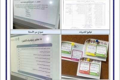 ابتدائية ومتوسطة بحرة المجاهدين الثانية تنفذ برنامجًا بعنوان "مبادرة التعريف بالرخصة المهنية وشروطها"