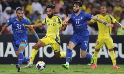 النصر يهزم استقلال طهران بهدف نظيف