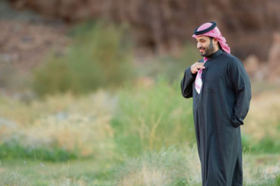 ولي العهد الأمير محمد بن سلمان في مدينة العلا.