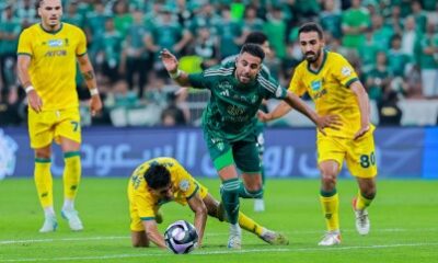 بهدفين ..الأهلي يهزم العروبة بدوري روشن