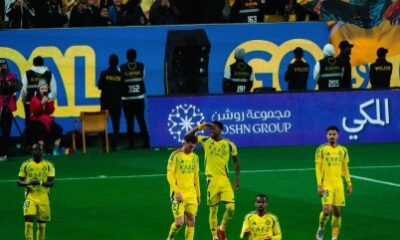 النصر يضرب شباك الفيحاء بالثلاثه